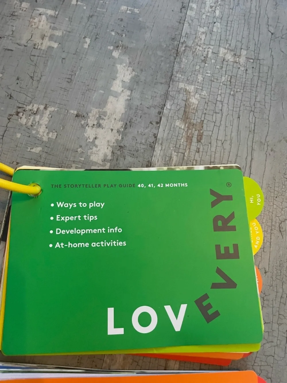 Lovevery Flip Books Bundle Months 40-45